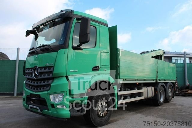 Autokran MERCEDES-BENZ 2542 6x2 BL KRAN FASSI F195AS.22 Nr: 523 gebraucht