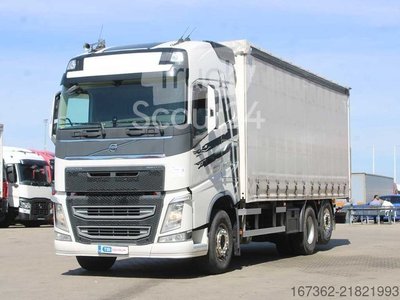 LKW mit Pritsche & Plane VOLVO FH 460, EURO 6, I-PARK COOL, VEB +, TAIL LIFT gebraucht