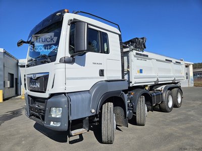 Dreiseitenkipper LKW MAN TGS 35.510 BB 8x4 Bordmatik gebraucht