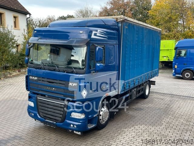 LKW mit Pritsche & Plane DAF XF 105.460 Krone Plane Aufbau Portaltüren Edscha gebraucht