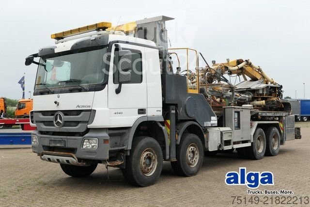 Spezial-LKW MERCEDES-BENZ 4141 B Actros 8x4, langer Radstand, Retarder gebraucht