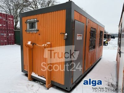 Abrollkipper  Abroll-Bürocontainer mit Eingangstür gebraucht