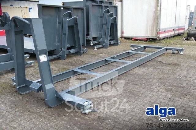 Abrollkipper  alga Containerchassis, 20Fuß, mehrfach auf Lager neu
