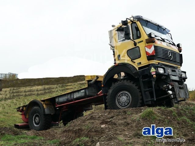 LKW mit Kofferaufbau MERCEDES-BENZ 1838 AK 4x4, Workshop Truck,Wohnmobil,Expedition gebraucht