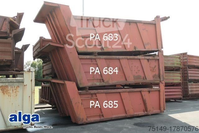 Kipper LKW  Div. Stahl- Hinterkippmulde ca. 12 cbm gebraucht