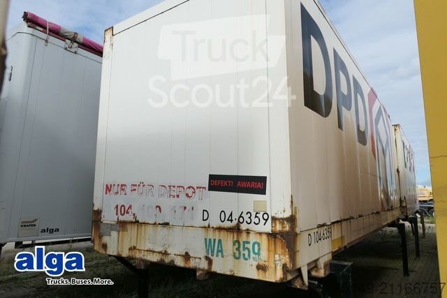 Wechselfahrgestell LKW Krone 7.3 RST, Wechselkoffer, BDF, 7.300mm lang gebraucht