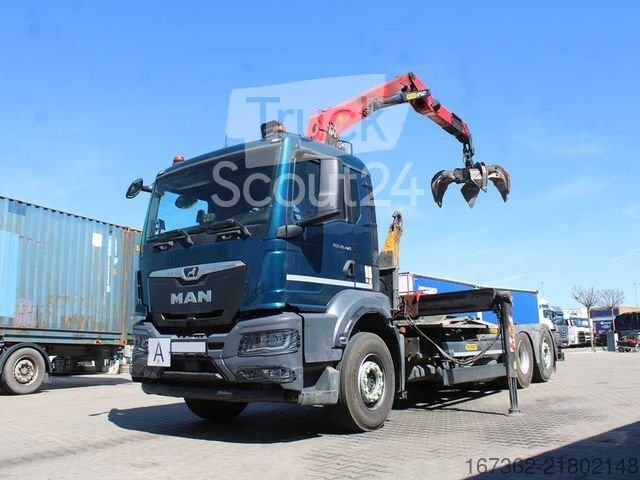 Autokran MAN TGS 26.470, EURO 6, 6X2, LIFTING AXLE, PALFINGER gebraucht
