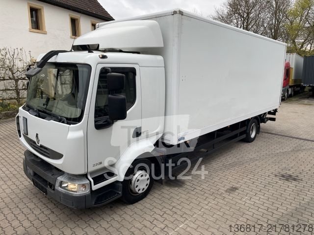 LKW mit Kofferaufbau RENAULT Midlum 220 DXI BL Koffer LBW Bär Tempomat Klima gebraucht