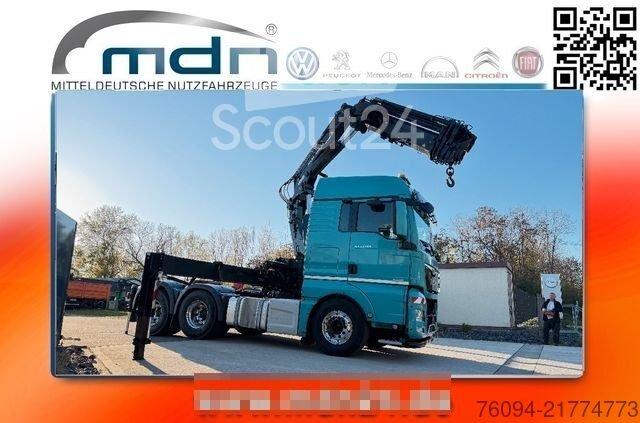 Autokran MAN TGX 33.560 6x4 Kran 21m Funk gebraucht