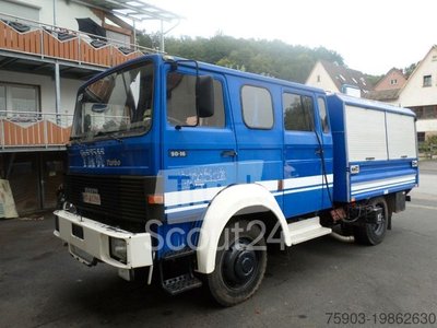 LKW mit Kofferaufbau IVECO Iveco Magirus 190-16 AW  4x4 Koffer DOKA  Koffer gebraucht