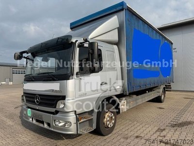 LKW mit Pritsche & Plane MERCEDES-BENZ Atego L 1229 4x2*BL*6 Zylinder*Standheiz.*Klima* gebraucht