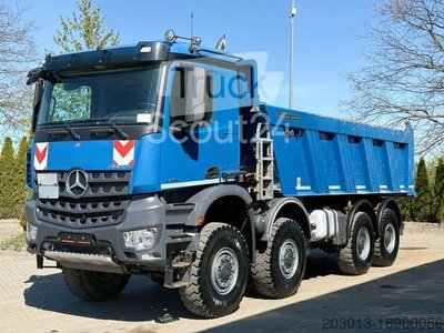 Kipper LKW MERCEDES-BENZ AROCS 4145 8x8 EURO6 Muldenkipper gebraucht