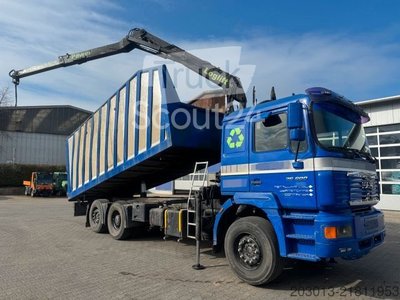 Autokran MAN TGS 26.400 6x2 Kipper + Kran LogLift F105Z77A gebraucht
