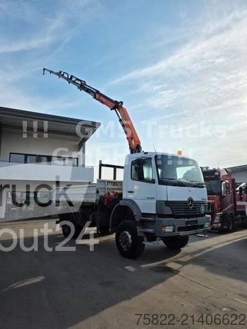 Kipper LKW MERCEDES-BENZ Atego 1828 / 4X4 ALLRAD / Meiller / 18m Kran gebraucht