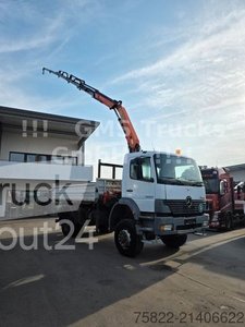 Kipper LKW MERCEDES-BENZ Atego 1828 / 4X4 ALLRAD / Meiller / 18m Kran gebraucht