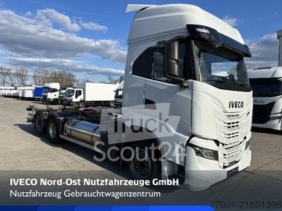 Wechselfahrgestell LKW IVECO AS260S46Y/FS CM 2LNG / 7,15 - 7,45 BDF gebraucht