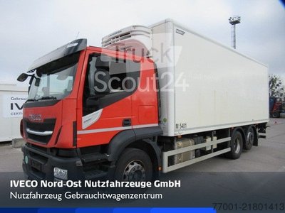 Kühlkoffer-LKW IVECO AT260S46Y/FS CM / Intarder / Lenkachse gebraucht