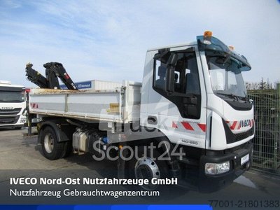 Kipper LKW IVECO ML140E25K  / HIAB  XS 088 / Funk / Greifer gebraucht