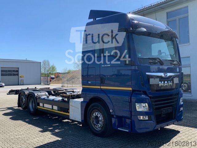 Wechselfahrgestell LKW MAN TGX 26.500 6x2 LL Multiwechsler_ XLX_ Intarder gebraucht