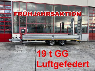 Tieflader Anhänger Möslein TTO 19  19 t Tandemtieflader,Neufahrzeug neu