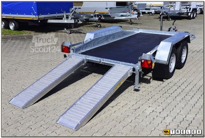 Baumaschinenanhänger Neptun MT 25-300-2 2500 kg - Einzelrampen - NEU neu