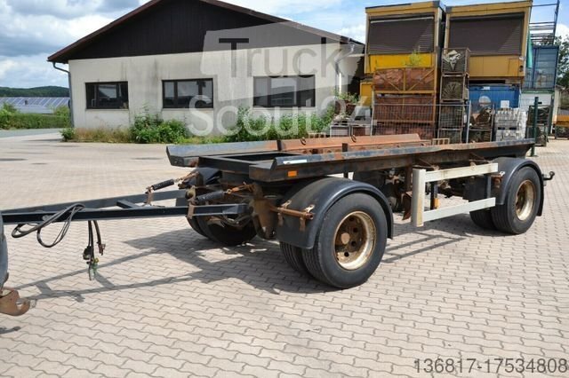 Abrollanhänger HÜFFERMANN HMA 1810 Absetzanhänger für 1 Container gebraucht