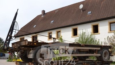 Abrollanhänger MEILLER K 18 ZL 5.0 Kombi Abroll-/Absetzanhänger gebraucht