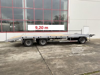 Tieflader Anhänger Möslein T 3-P9,2 OR  3 Achs Tieflader gerader Ladefläche 9 m, Neufahrzeug neu