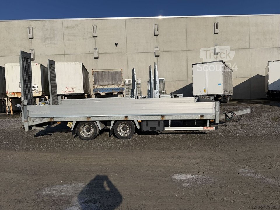 Tieflader Anhänger Humbaur HBT  13,6 T Tandemtieflader gebraucht