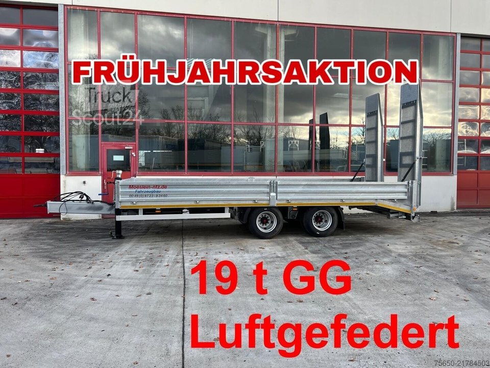 Tieflader Anhänger Möslein TTO 19  19 t Tandemtieflader,Neufahrzeug neu