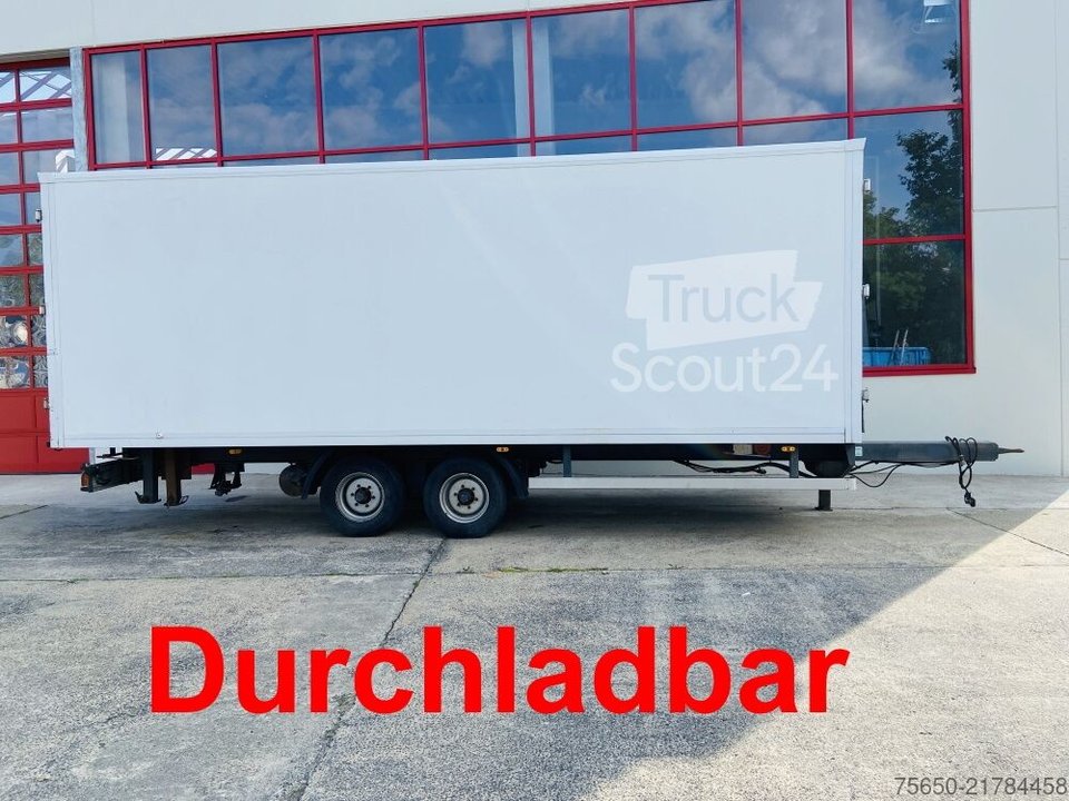 Kofferanhänger Tang, Karl K105  Tandem Kofferanhänger vorn Durchladbar gebraucht
