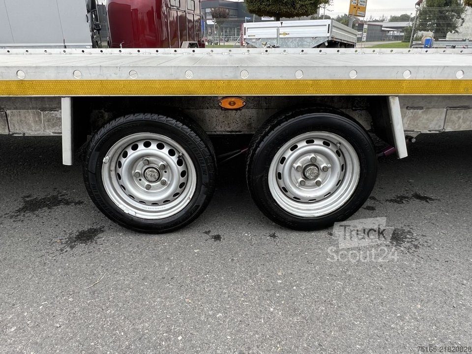 Plattformanhänger und Universaltransporter SCHARFEN Typ 13 Alu Plattform/Universaltransporter gebraucht
