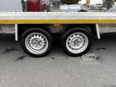 Plattformanhänger und Universaltransporter SCHARFEN Typ 13 Alu Plattform/Universaltransporter gebraucht