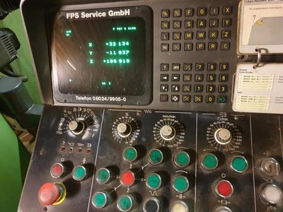 Deckel Fp 3 Nc CNC Fräsmaschine Drehmaschine