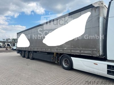 Auflieger mit Pritsche & Plane SCHMITZ CARGOBULL SCB S3T standrad+Lift*TÜV*Palettenkasten* gebraucht