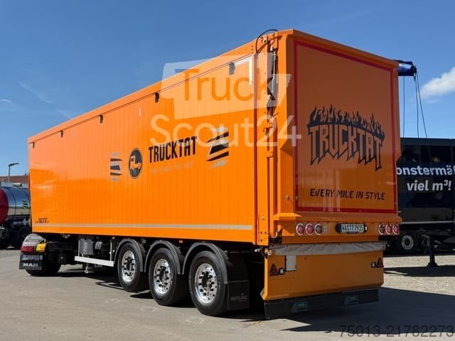 Auflieger mit Walkingfloor Heitling HEITLING Push-Trailer 65 cbm, Lenkachse, MIETEN? gebraucht