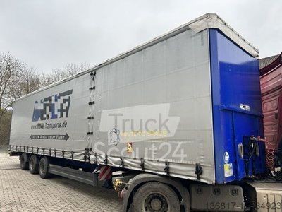 Auflieger mit Pritsche & Plane BERGER SAPL 24 Mega unter Plane bis 5,0 m Breite gebraucht