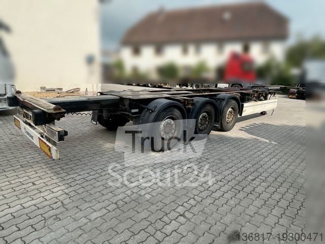 Auflieger-Wechselfahrgestell KRONE SDC27 Chassis ausziehbar 1x20/2x20/1x40/1x45 gebraucht
