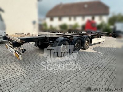 Auflieger-Wechselfahrgestell KRONE SDC27 Chassis ausziehbar 1x20/2x20/1x40/1x45 gebraucht