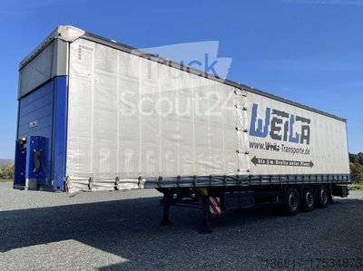 Auflieger mit Pritsche & Plane SCHMITZ CARGOBULL SCS 24/L - 13.62 unter Plane bis 5,0 m Breite gebraucht