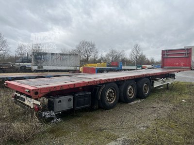 Auflieger mit offener Pritsche Fliegl SDS350  3 Achs Sattelauflieger gebraucht