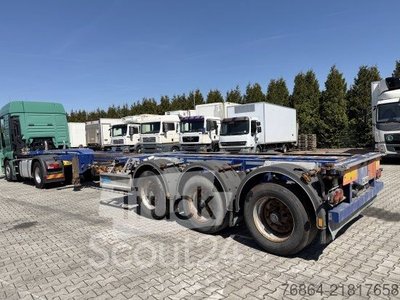 Auflieger-Wechselfahrgestell D-Tec D-TEC VCC-01 CONTAINERCHASSI, MITTEL-UND HECKAUSSCHUB, LIFTACHSE, gebraucht