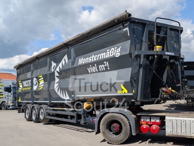 Kipper Auflieger STAS HardoX Stahl 86 m , Liftachse, ALCOA, MIETEN? gebraucht