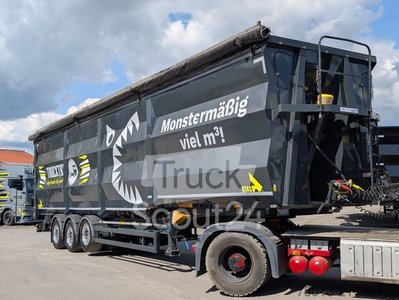 Kipper Auflieger STAS HardoX Stahl 86 m , Liftachse, ALCOA, MIETEN? gebraucht