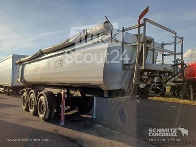 Kipper Auflieger Schmitz Cargobull Kipper Stahlrundmulde 24m  gebraucht