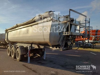 Kipper Auflieger Schmitz Cargobull Kipper Stahlrundmulde 24m  gebraucht