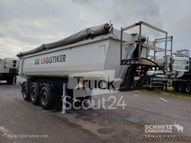 Kipper Auflieger Schmitz Cargobull Kipper Stahlrundmulde 24m  gebraucht