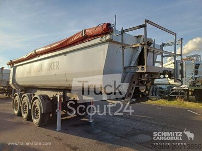 Kipper Auflieger Schmitz Cargobull Kipper Stahlrundmulde 24m  gebraucht