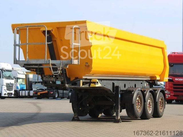 Kipper Auflieger MEILLER MHPS 12/27 NOSS2, LIFTING AXLE, SAF, 27 m  gebraucht