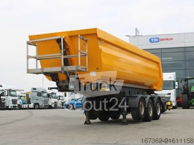 Kipper Auflieger MEILLER MHPS 12/27 NOSS2, LIFTING AXLE, SAF, 27 m  gebraucht